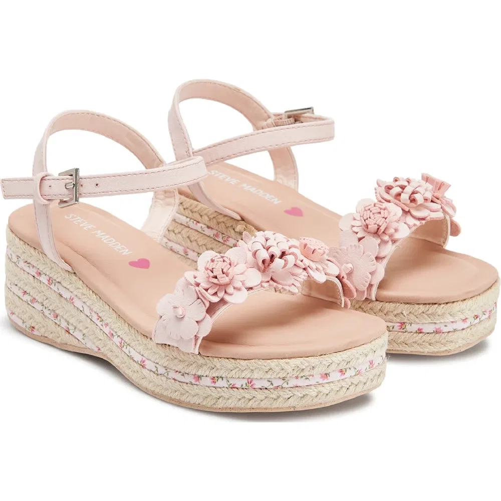 Детские сандалии на танкетке J-dori Steve Madden, Blush Pink