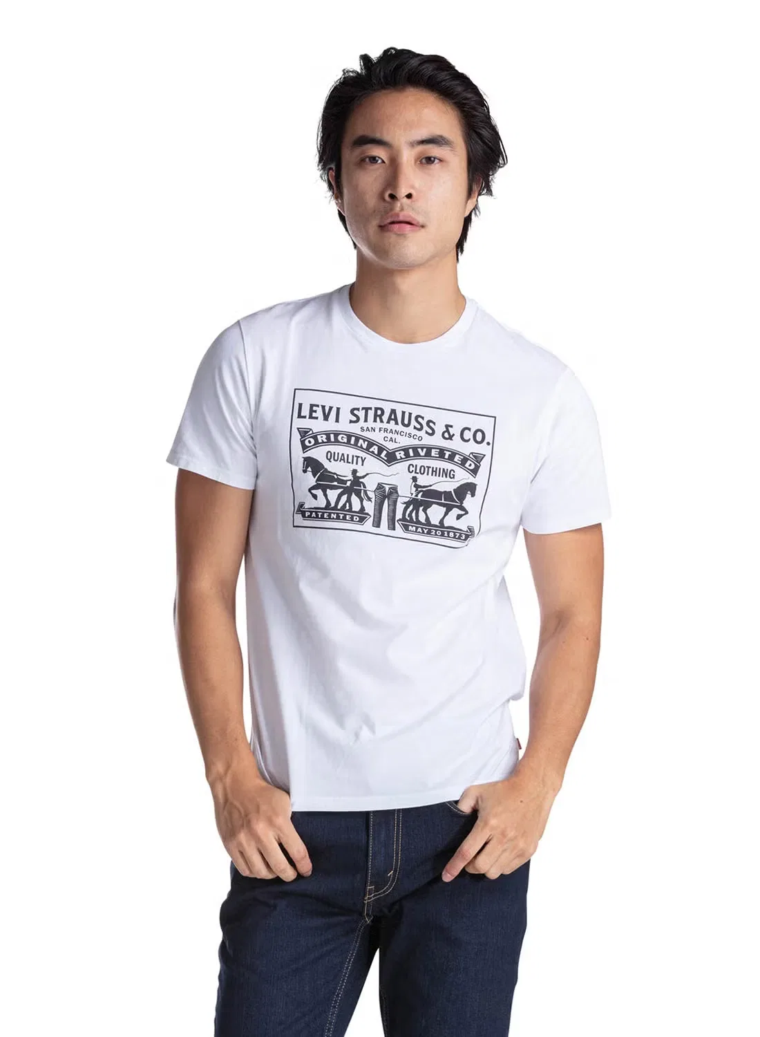 Футболка с графикой Two Horse Levi'S, нейтральный