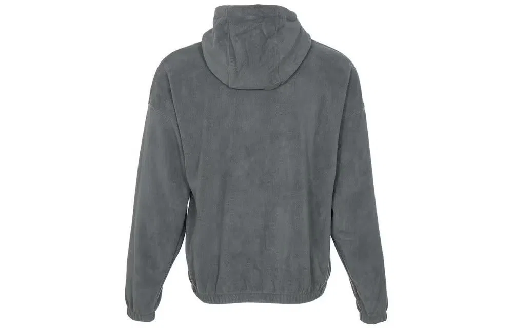 Худи с принтом Polar Fleece Pullover Nike, темно-серый — фото 2