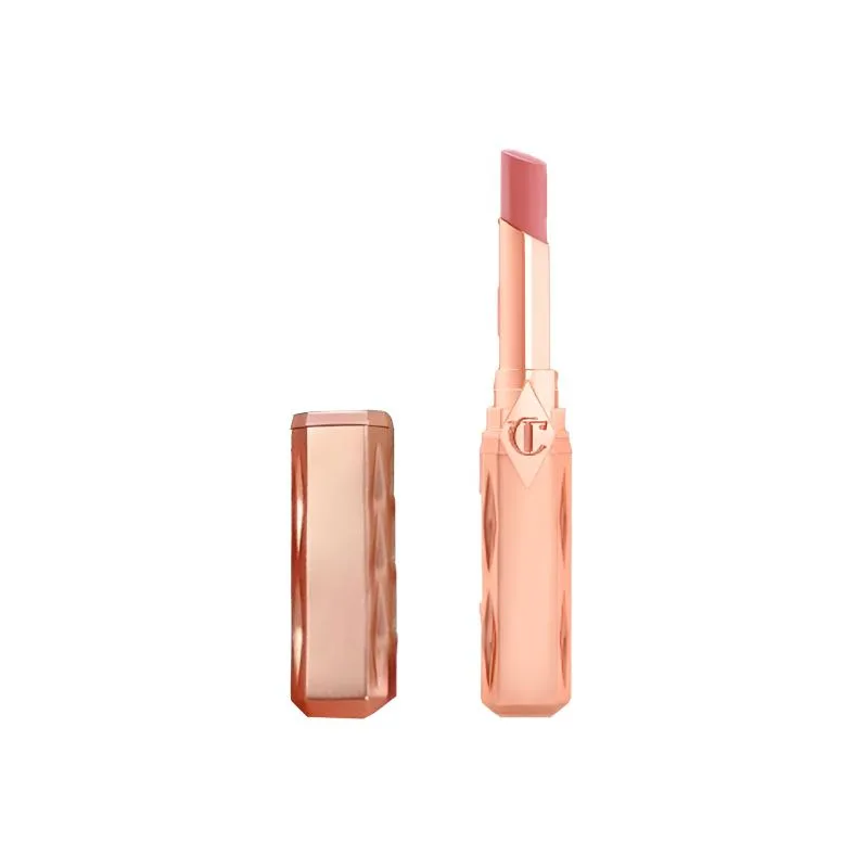 Charlotte Tilbury Помада CT Qianjin Tube с бархатной текстурой, матовая, легко растушевывается, для естественного тона кожи, #133 Pink Petal