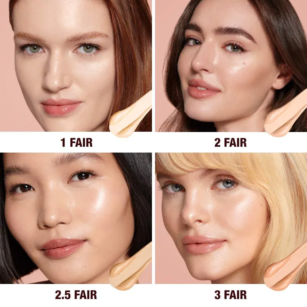 Тональный фильтр-хайлайтер Mini Hollywood Flawless Filter Charlotte Tilbury, 3 Fair — фото 3