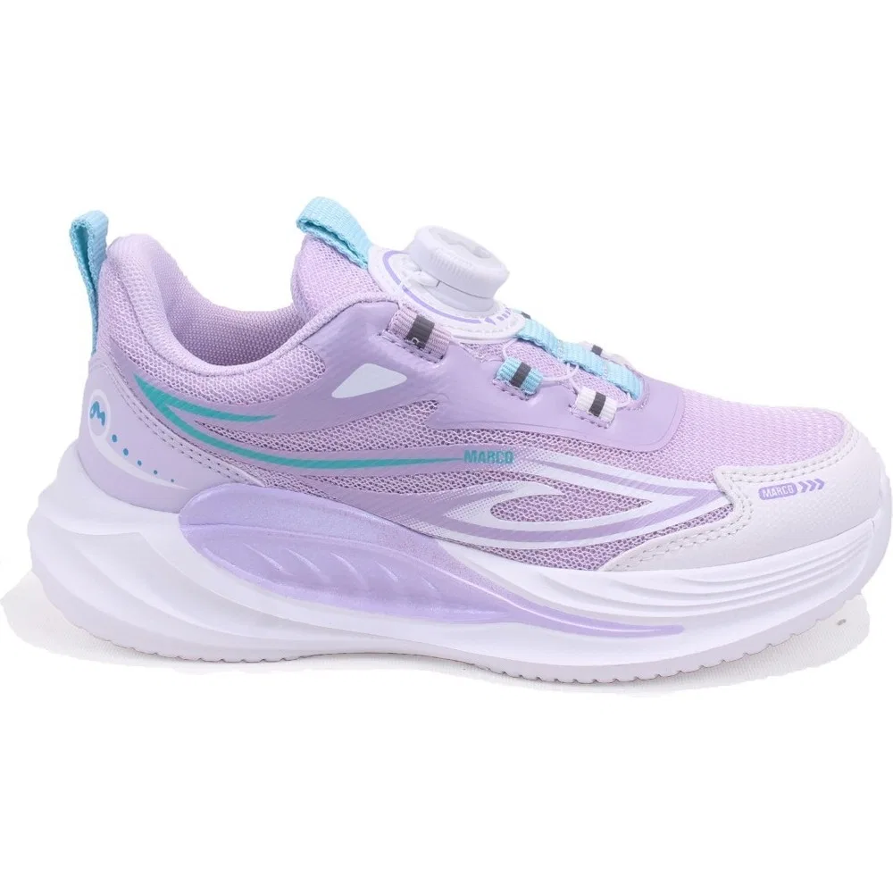 Детские спортивные кроссовки для девочек ортопедические с умными шнурками Marco Kids — фото 2