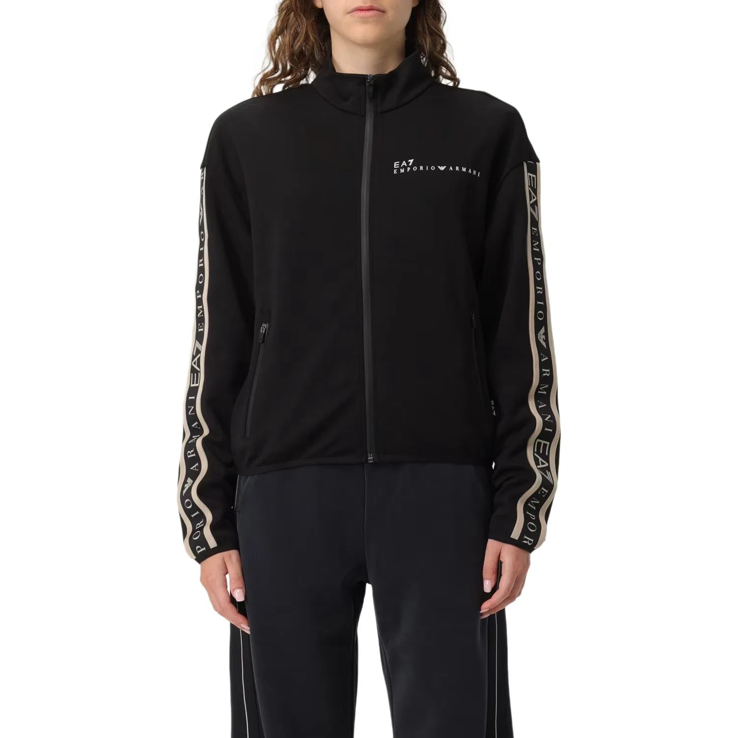 Куртка EA7, Emporio Armani, Black — фото 4
