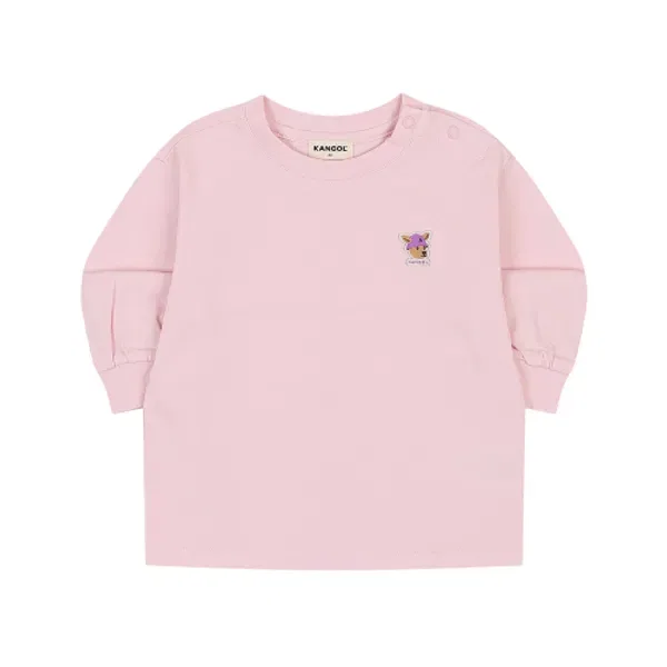 Футболка с коротким рукавом, базовая, Kangol Kids, розовый