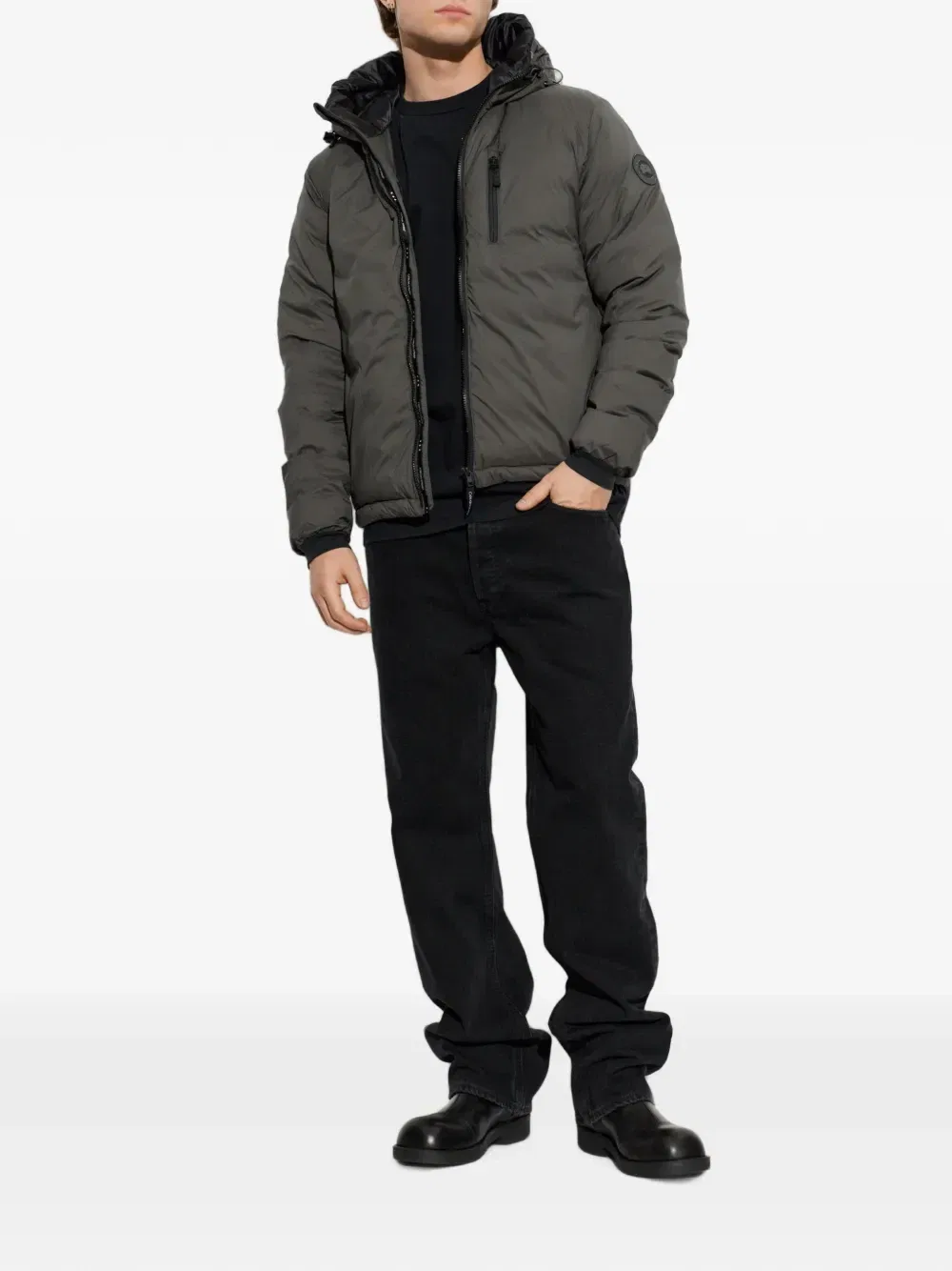 Пуховая куртка Lodge Canada Goose, серый — фото 2