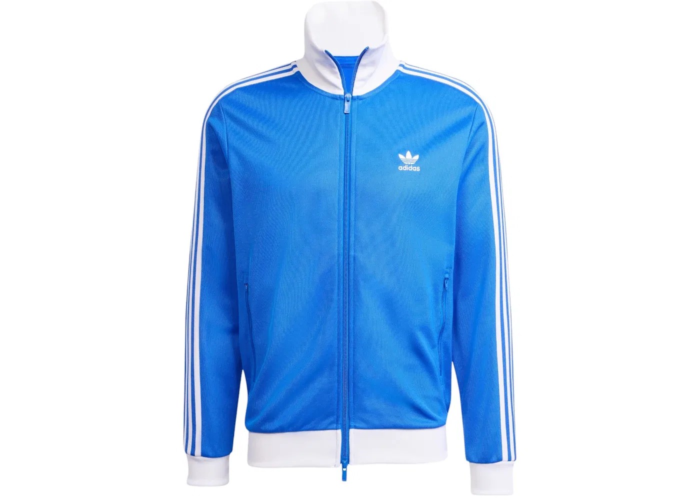 Мужская куртка спортивная с принтом Jacket Adidas, Blue White