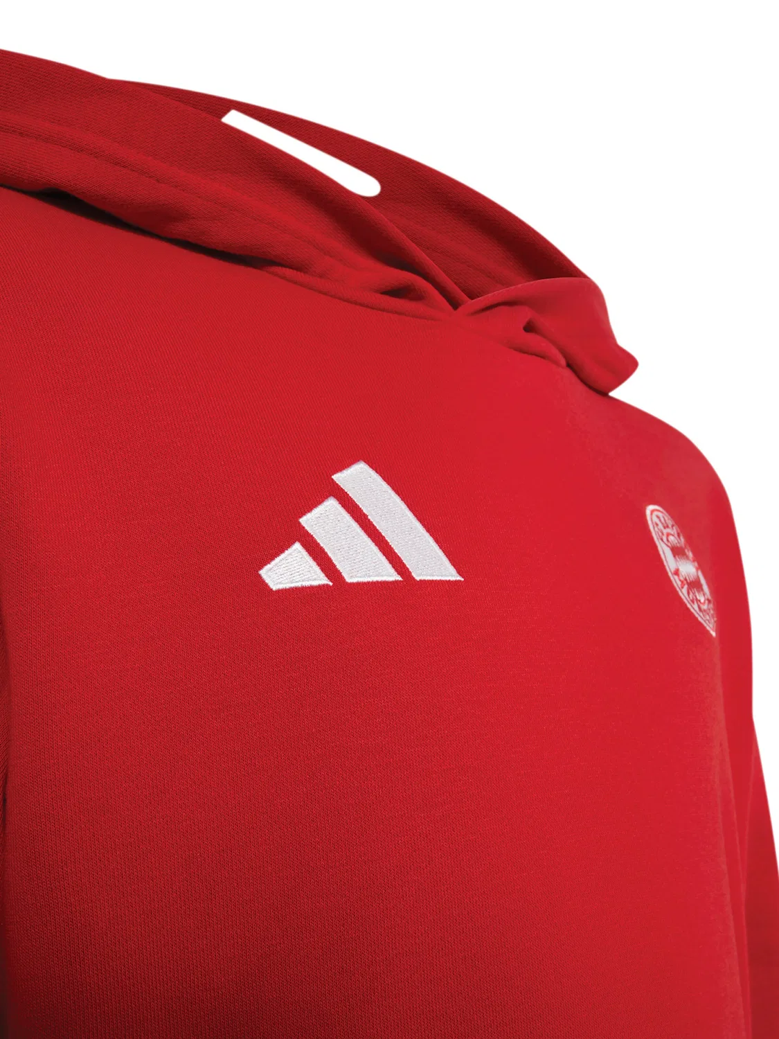 Спортивная толстовка Adidas Performance FCB красного цвета — фото 3