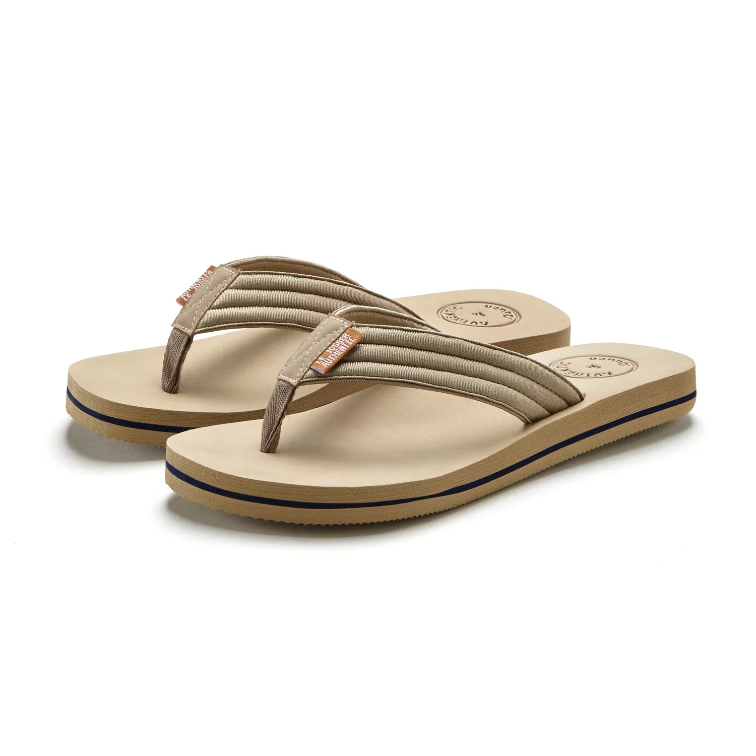 Домашние тапки-вьетнамки с водонепроницаемой подошвой Authentic Le Jogger, Beige