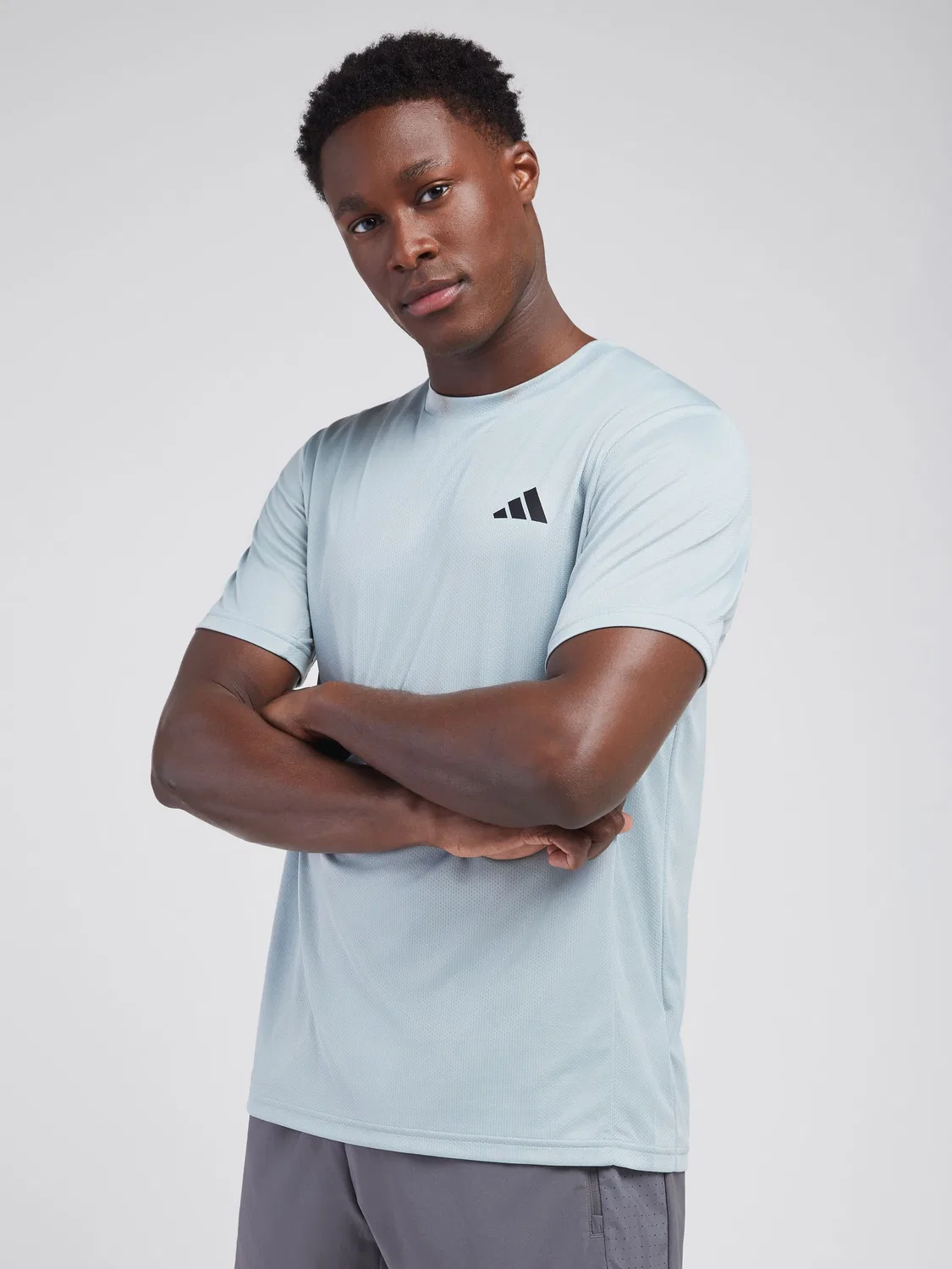 Футболка тренировочная Workout Essentials Base adidas, синий