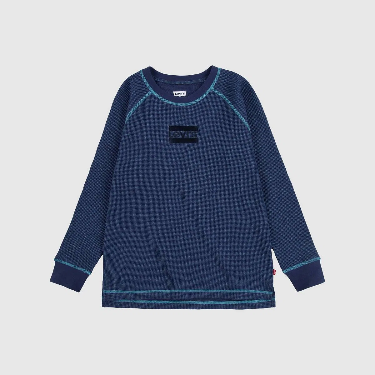 Терморубашка Levi's с длинным рукавом для мальчиков больших размеров (S-XL), Naval Academy - Blue