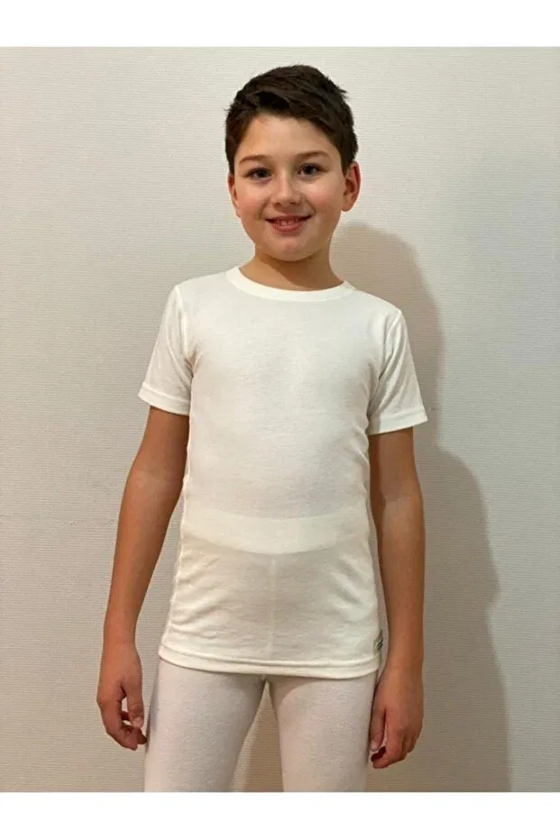 Детское термобелье с коротким рукавом для мальчиков Generic Brands, Black