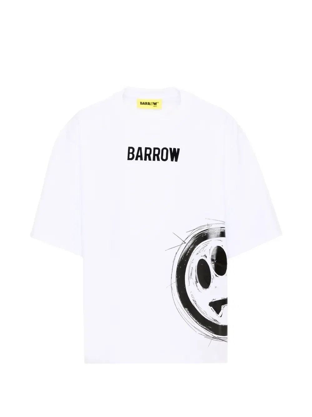 Футболка с логотипом Barrow Kids, белый