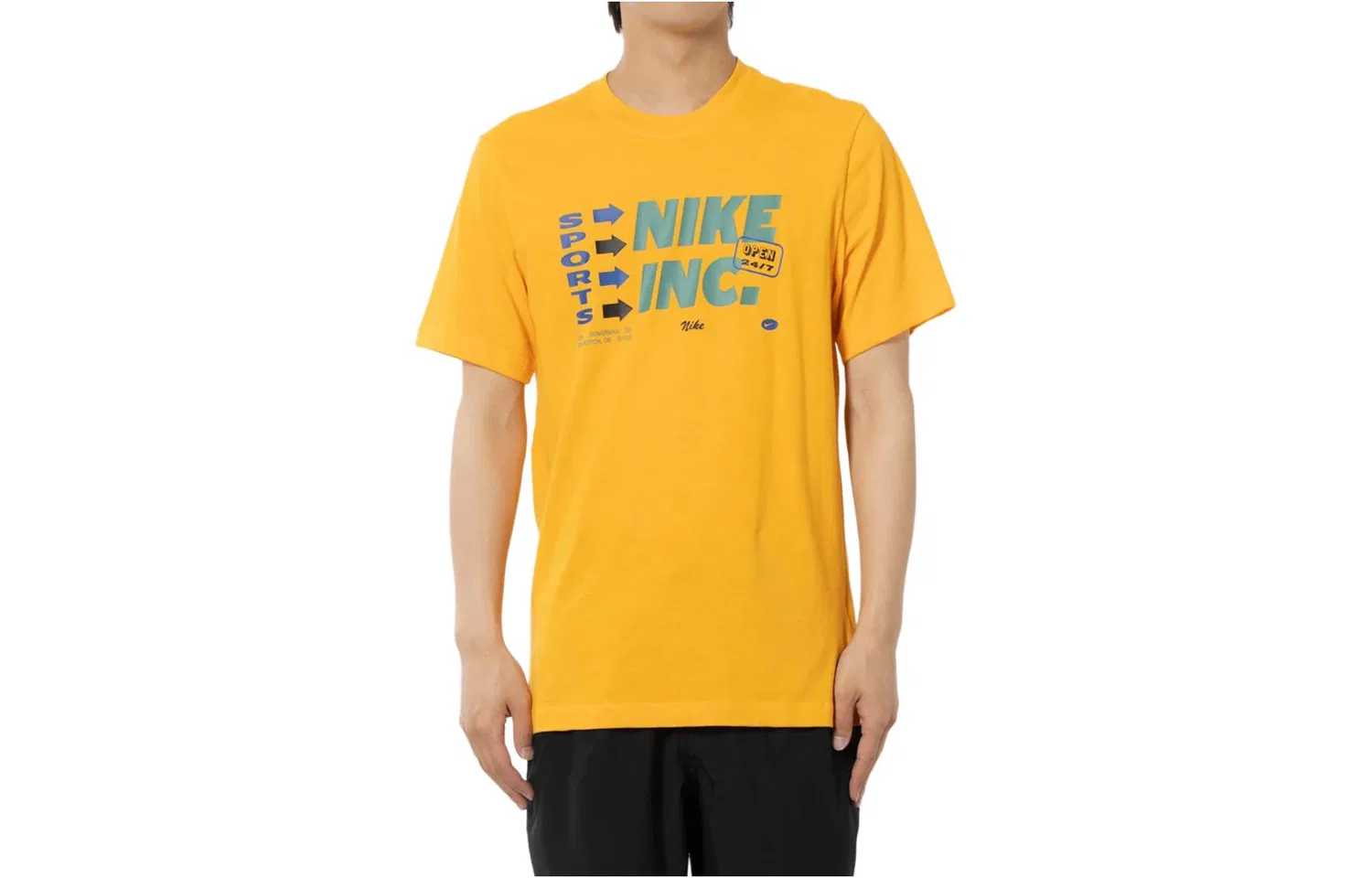 Мужская футболка Orange Yellow Nike