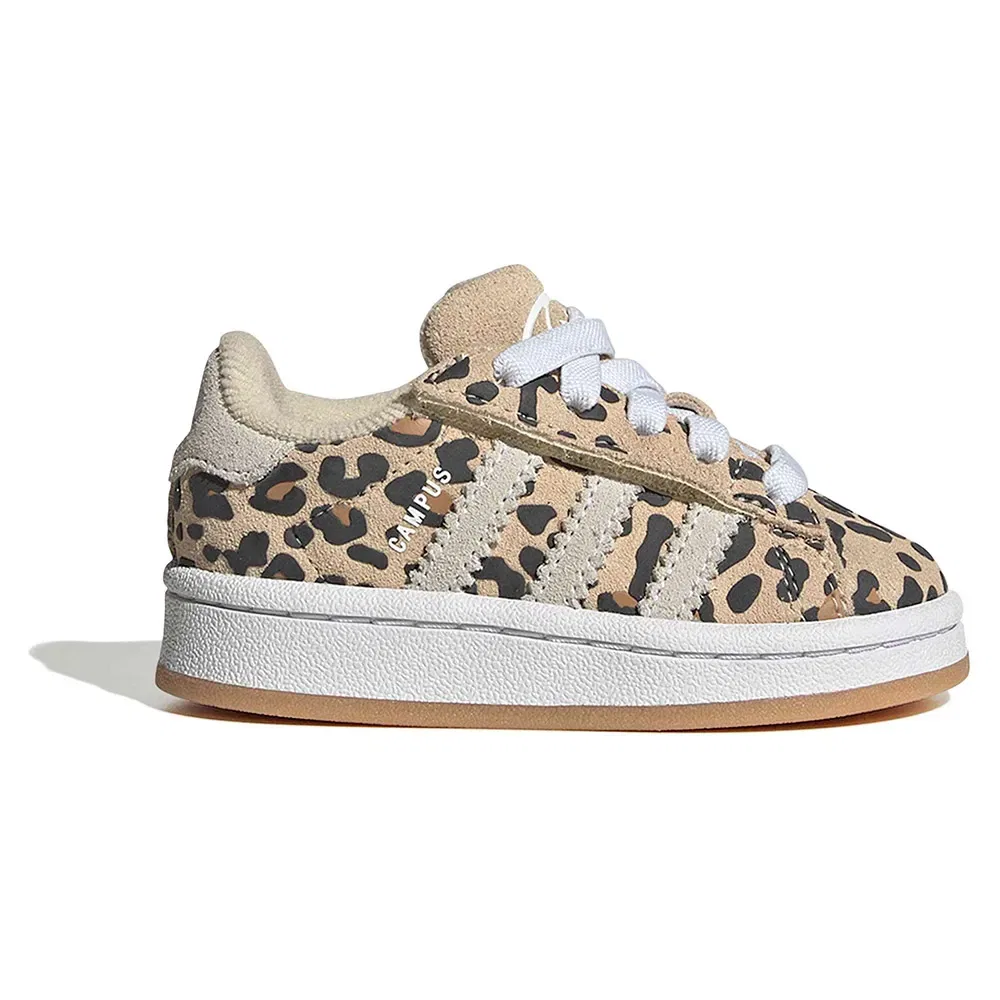 Детские кроссовки для девочек с эластичной шнуровкой Campus 00s Adidas Originals, Beige