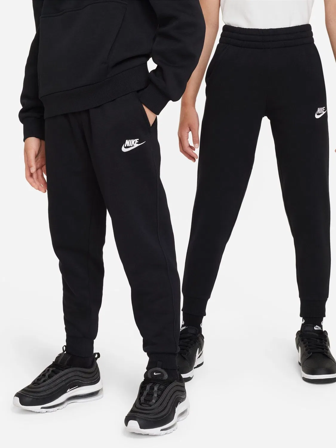 Джоггеры Nike Club Fleece, черный — фото 2