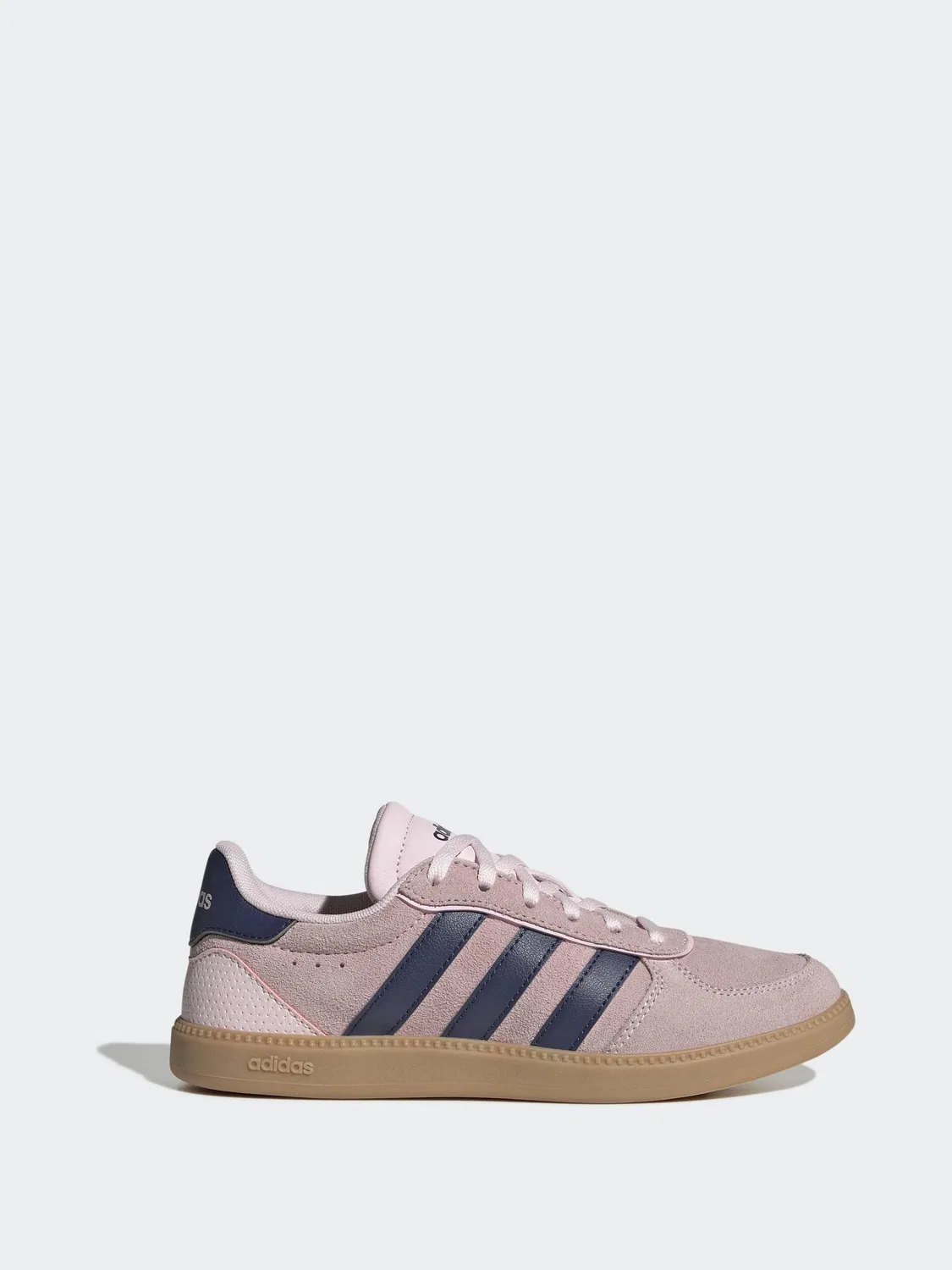 Кроссовки на шнуровке Breaknet Sleek adidas, розовый — фото 2