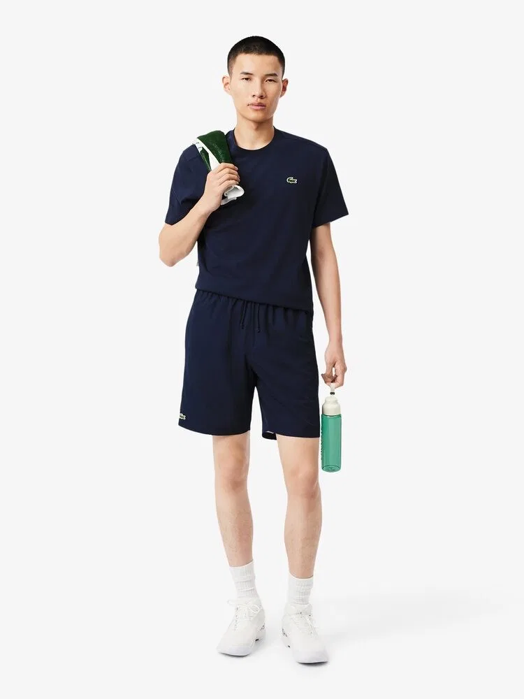 Шорты тренировочные Basic LACOSTE, Navy — фото 4