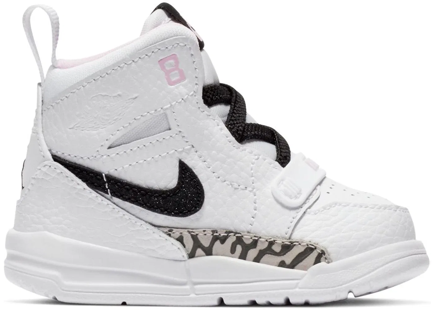 Детские кроссовки Lifestyle Jordan Legacy 312 Jordan, White/Black-Pink Foam
