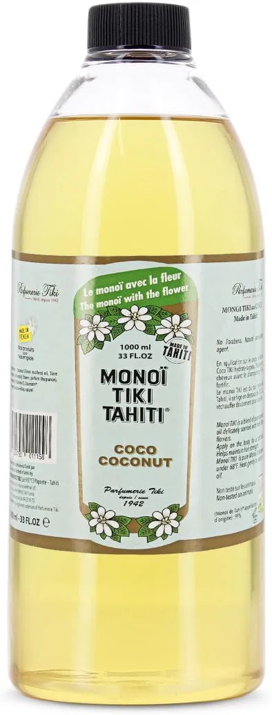 Масло для тела и волос, Монои Тики Таити Коко, 1л Monoï Tiki Tahiti