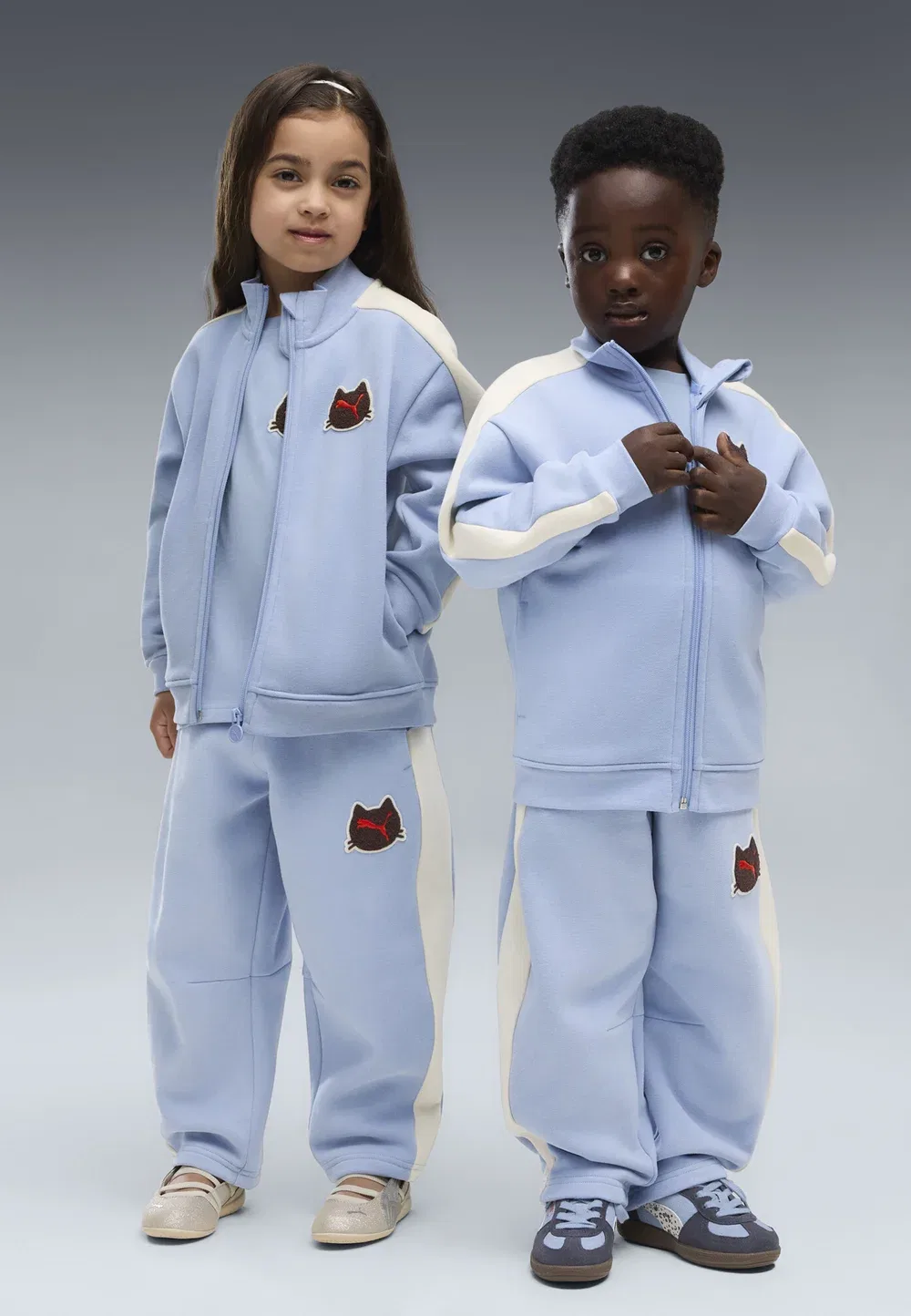 Свободная куртка T7 Imaginary Friends унисекс с принтом reissverschluss - толстовка на молнии Puma, Chambray Blue