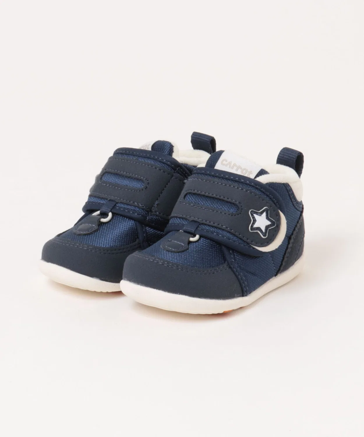 Детские кроссовки для малышей с поддержкой щиколотки MoonStar Carrot CR F525G, Navy
