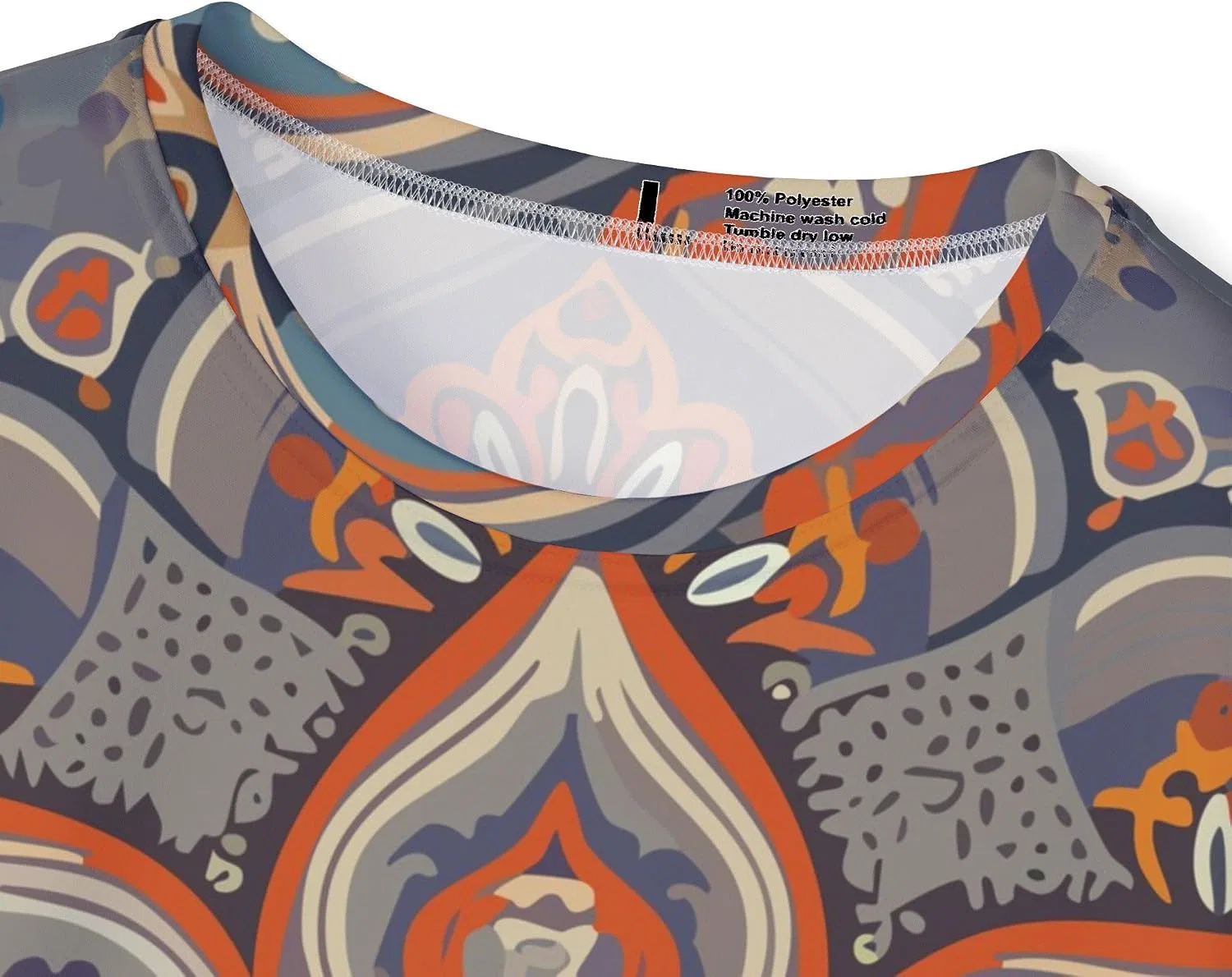 Унисекс футболка с орнаментом Mandala Tee, Multicolor — фото 3