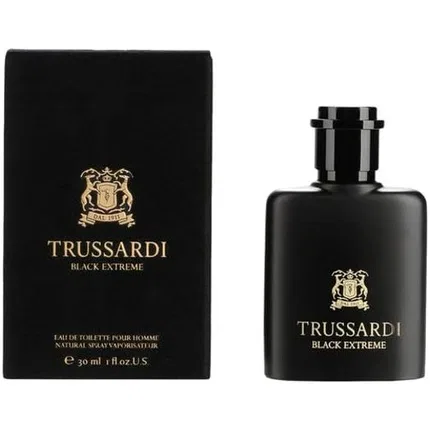 Туалетная вода Trussardi Black Extreme, 30 мл