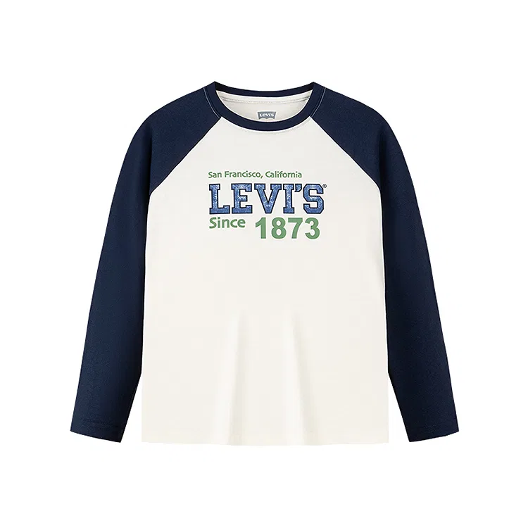 Детская футболка с круглым вырезом Levi's, Fox Brown — фото 3