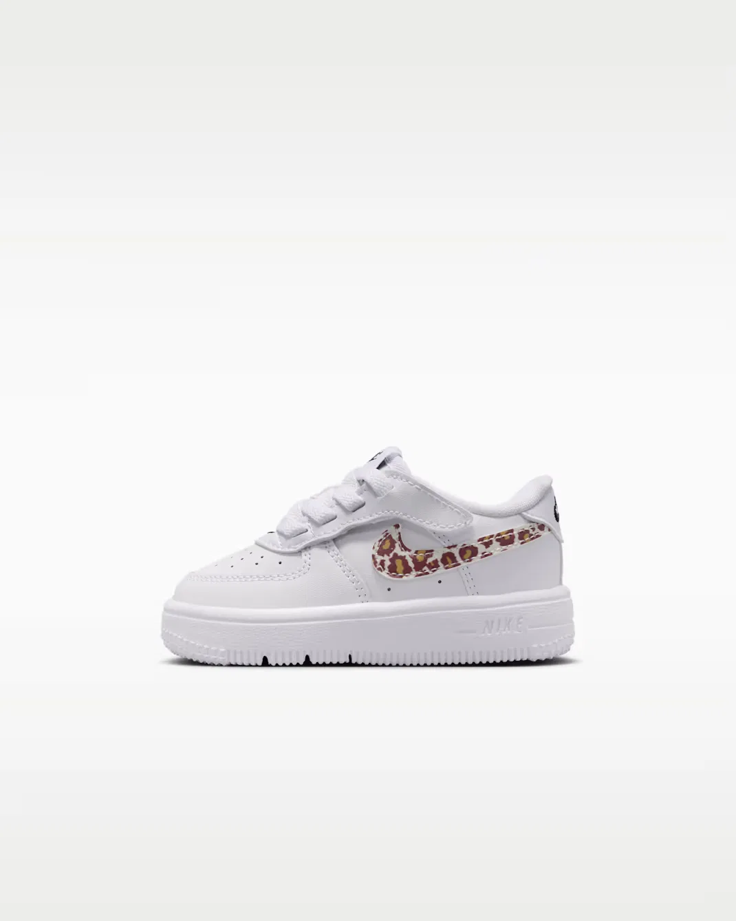 Детская/подростковая обувь Force 1 Low EasyOn Nike, White/White/Black