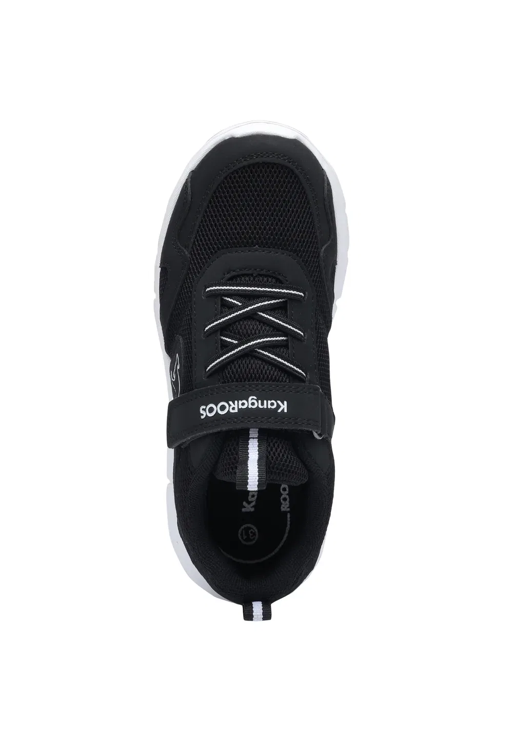 Кроссовки Kinder k-etk rooz ev 10497 000 5012 schwarz унисекс - кроссовки Kangaroos, Jet Black White — фото 3