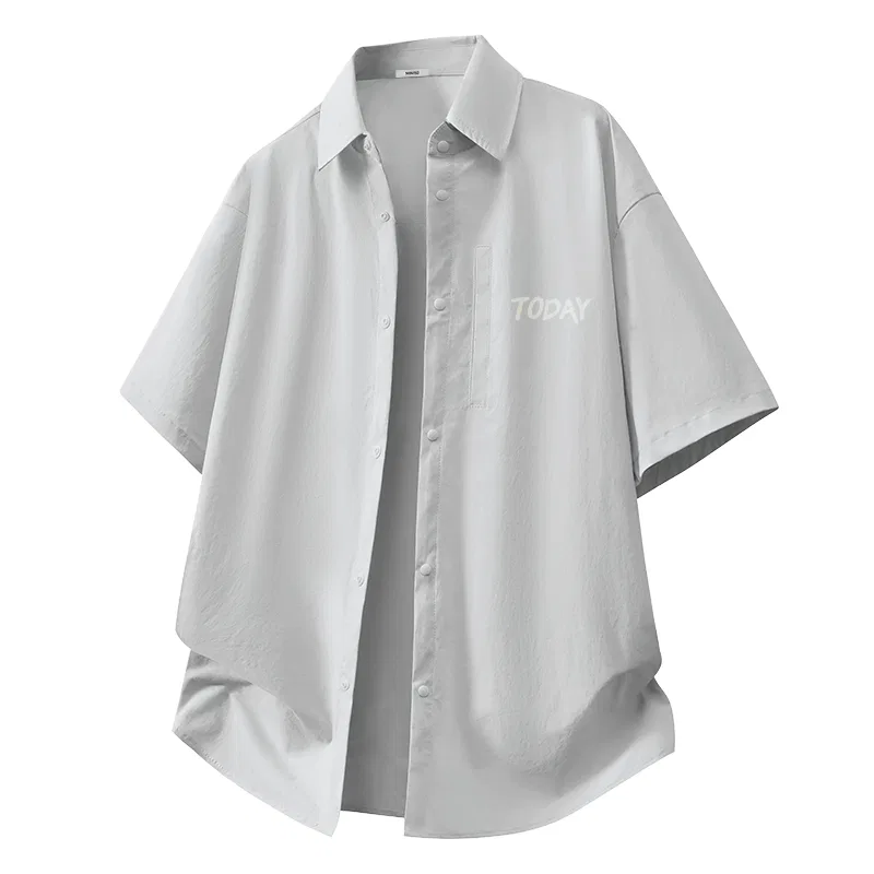 Детская рубашка с воротником Ice Silk Sun Protection MINISO, Space Gray