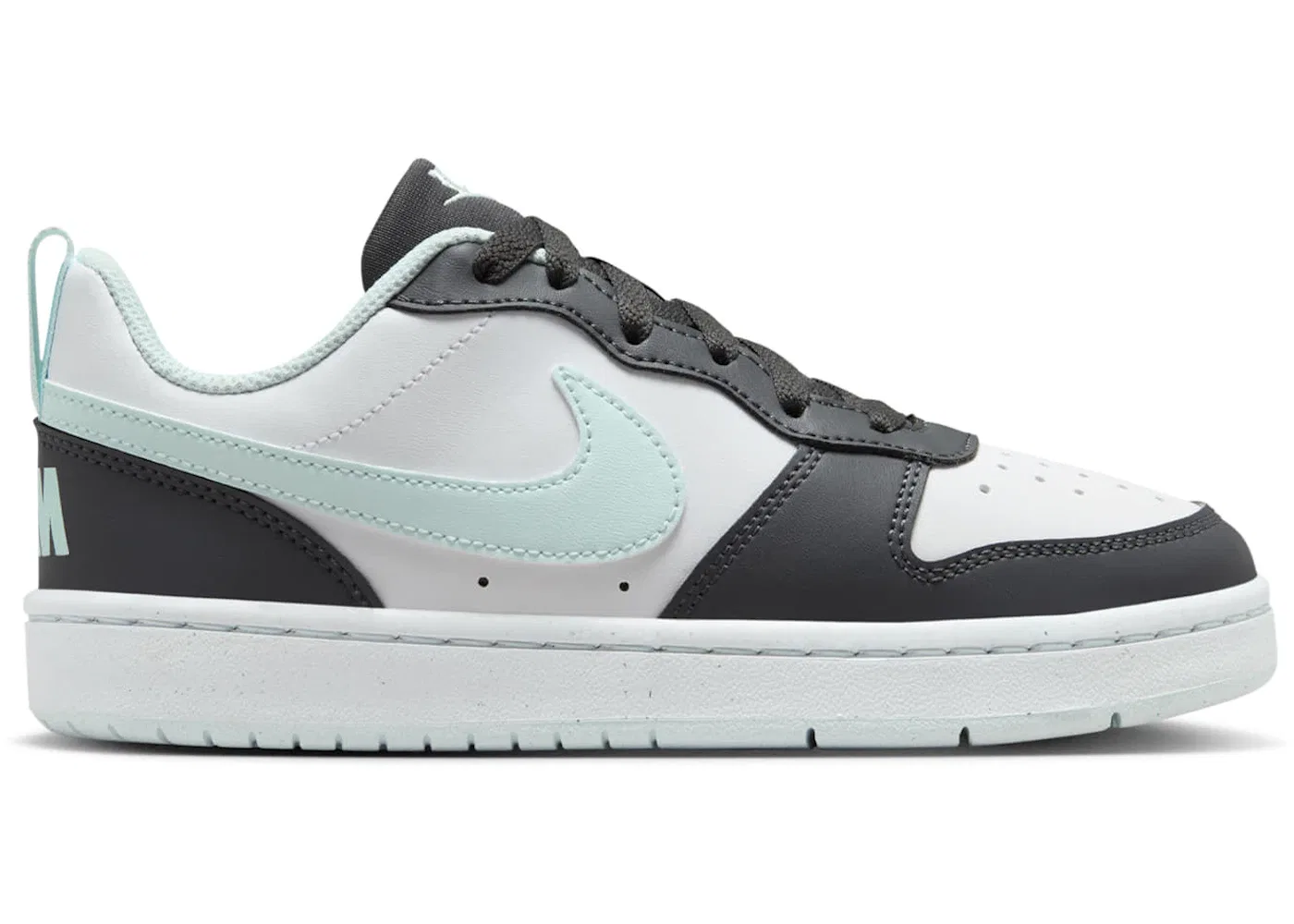 Детские кроссовки Lifestyle Nike Court Borough Low Recraft, Anthracite/White/Glacier Blue