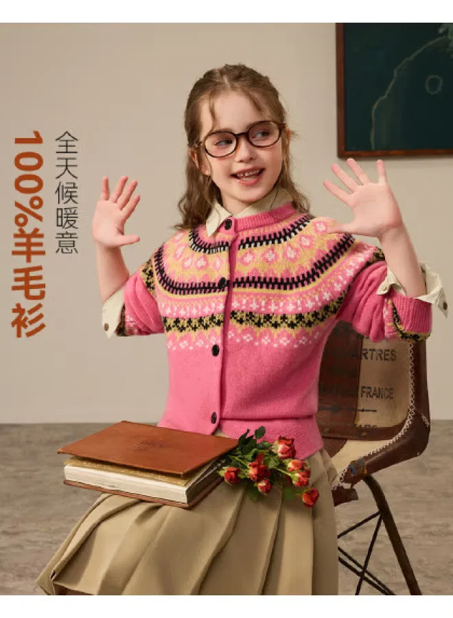 Кардиган детский зимний теплый вязаный Ask Junior