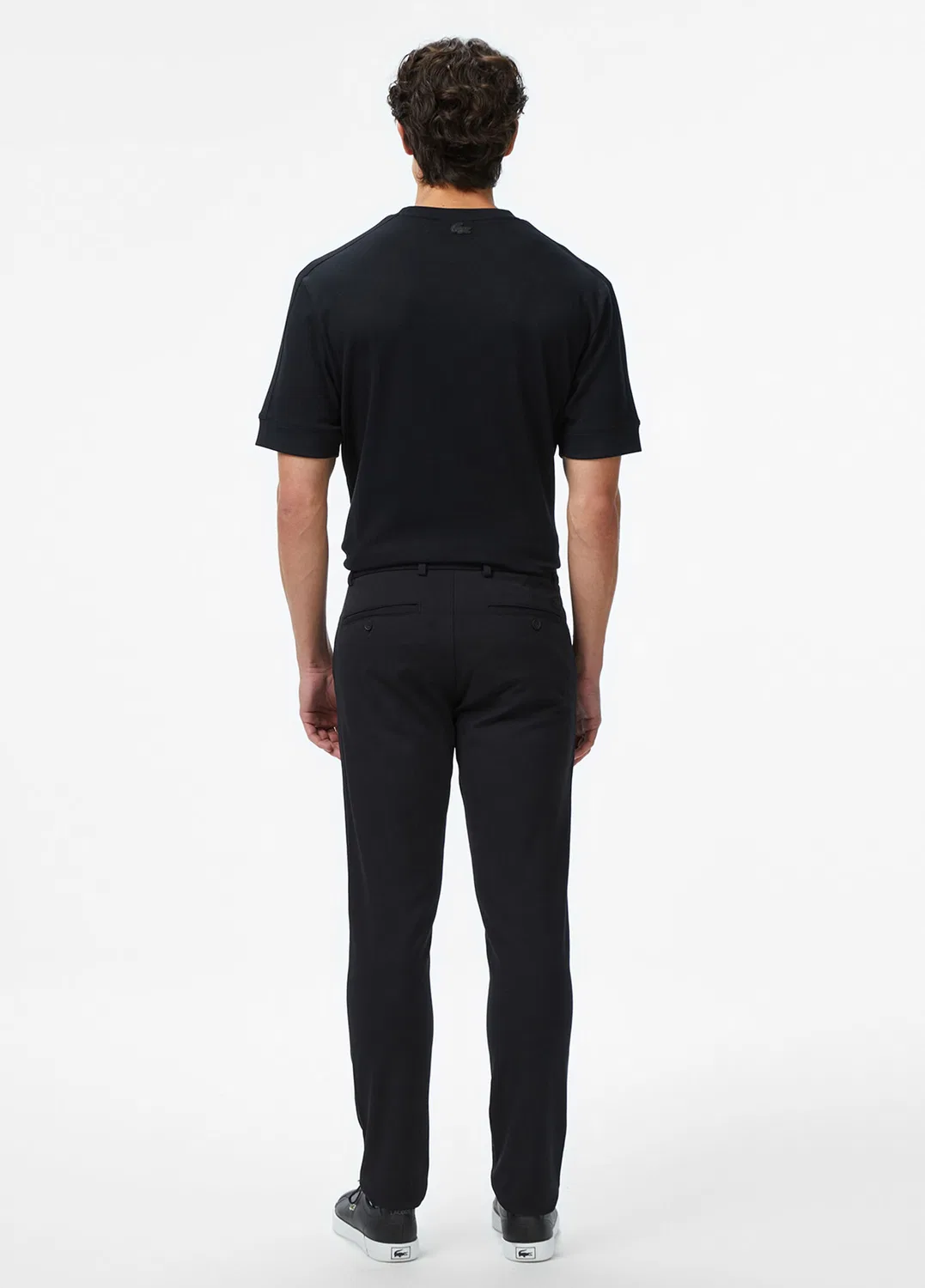 Чинос Slim Fit Lacoste, black — фото 2