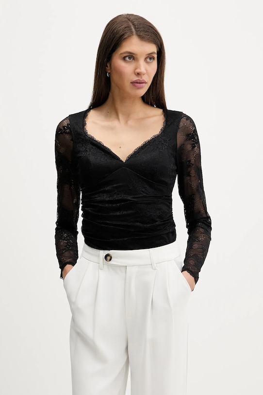 

Блуза Abercrombie & Fitch, черный