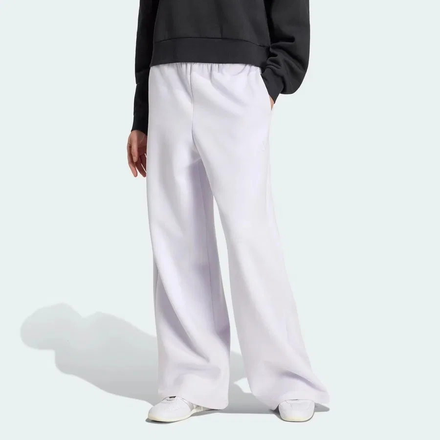Спортивные брюки свободного кроя с завязкой adidas Soft Lux, Сиреневый