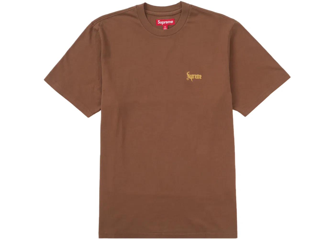 Мужская футболка с принтом Supreme Old English Tee, Brown
