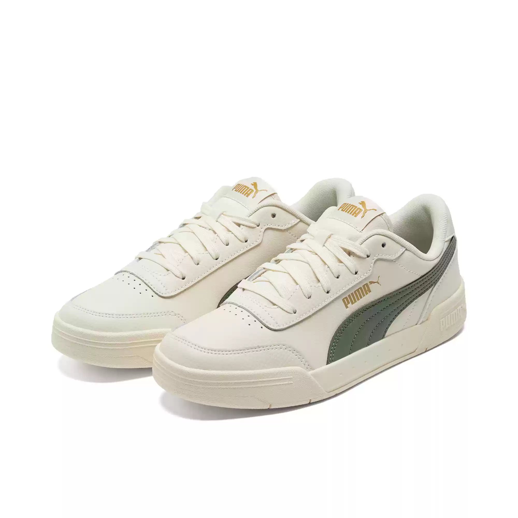 Кроссовки классические Puma Caracal, кремово-бирюзовый