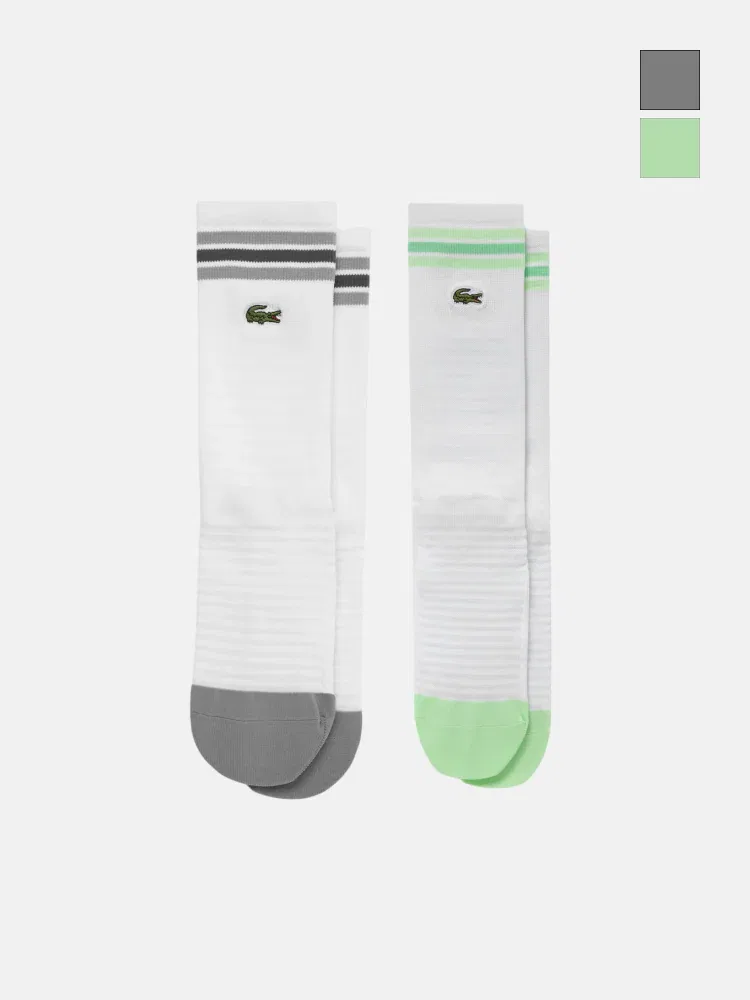 Носки для бега LACOSTE Lightfit, White