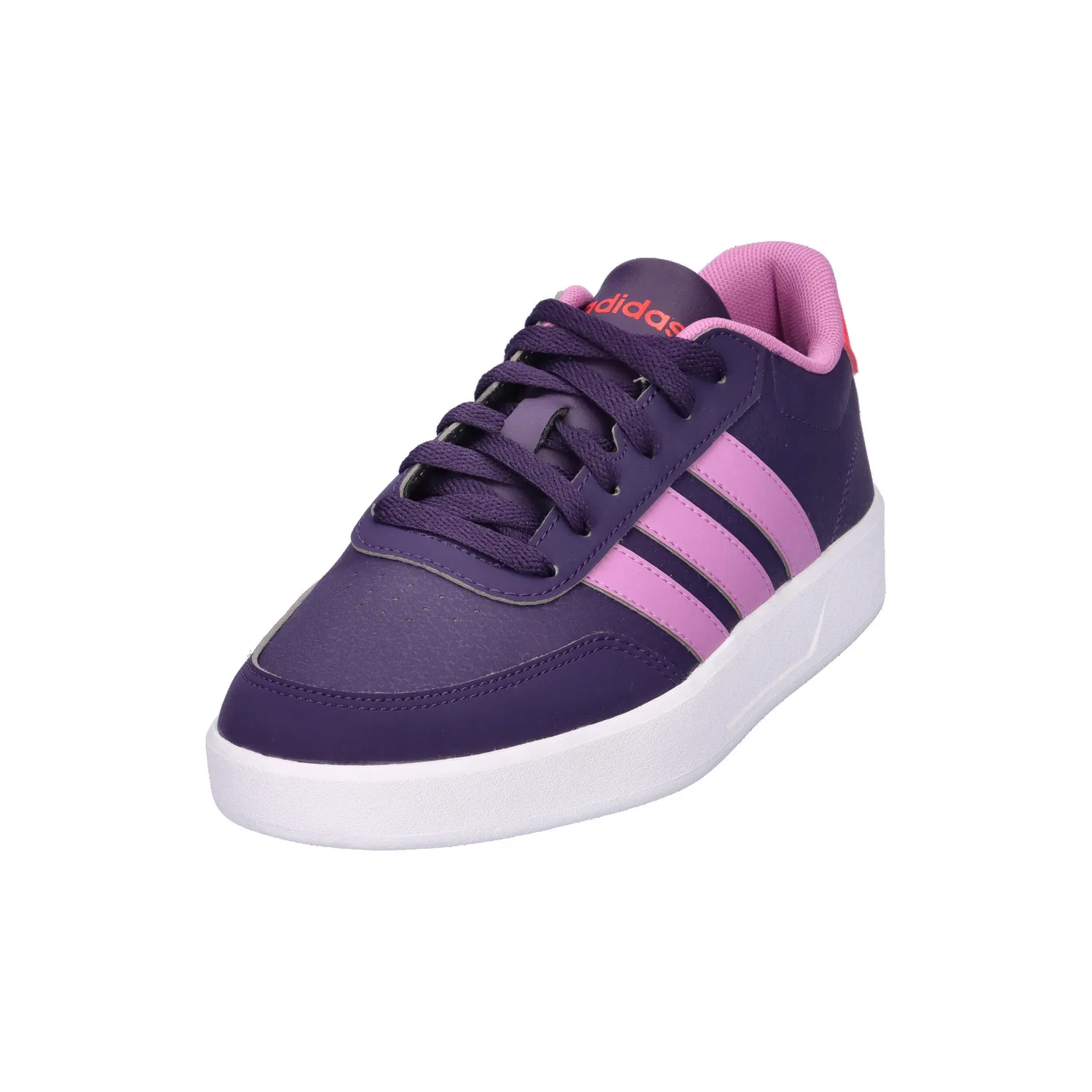 Детские кроссовки с классической шнуровкой Breaknet 3.0 J Adidas, Konigliches Lila — фото 4