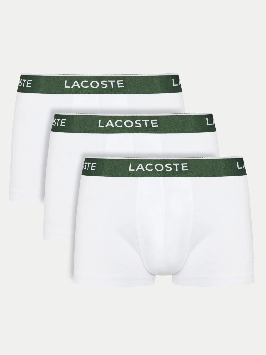 Мужской комплект боксеров Lacoste, белый