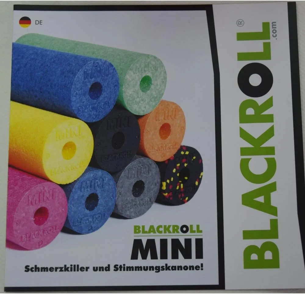 Ролик для миофасциального массажа Spatzenland Black Roll Mini, 50x150 мм, Pink — фото 2