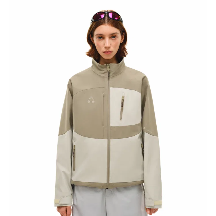 Детская ветровка непромокаемая FPA, Light Gray Green
