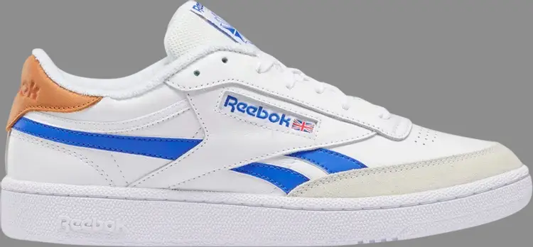 

Кроссовки club c revenge 'white court blue' Reebok, белый