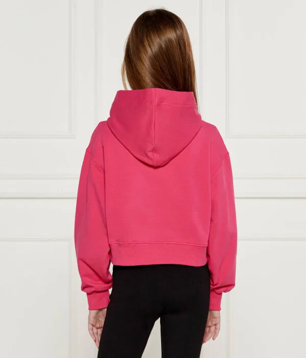 Детское худи для девочек Regular Fit Pinko Up, Rosa — фото 3