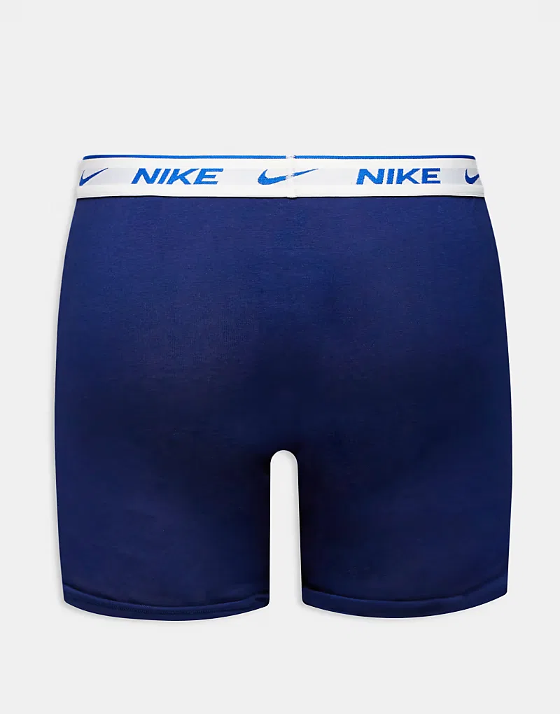 Боксеры Nike Essential Cotton 3 шт, сине-белый — фото 2
