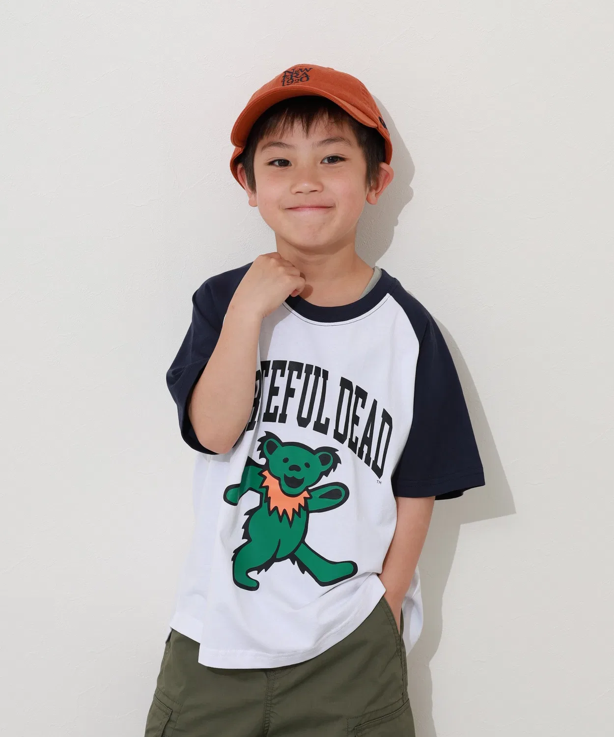 Детская футболка с принтом Grateful Dead Oversized T-Shirt, Белый — фото 3