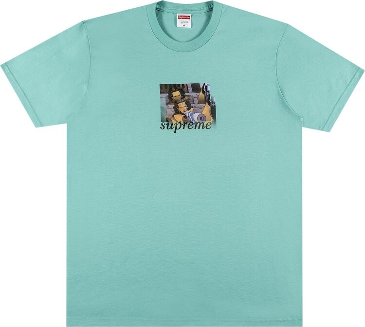 

Футболка Supreme Aeon Flux Gun Tee 'Teal', бирюзовый, Зеленый, Футболка Supreme Aeon Flux Gun Tee 'Teal', бирюзовый