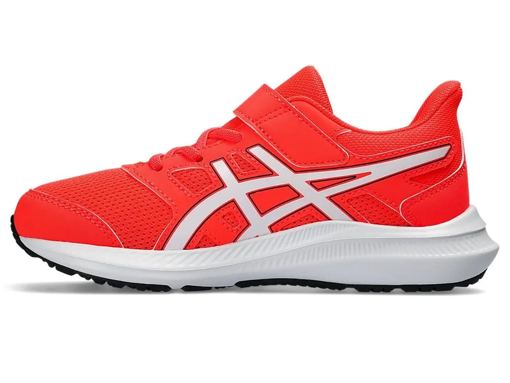 Детские кроссовки для мальчиков с амортизацией Jolt 4 Ps ASICS, Sunrise Red White