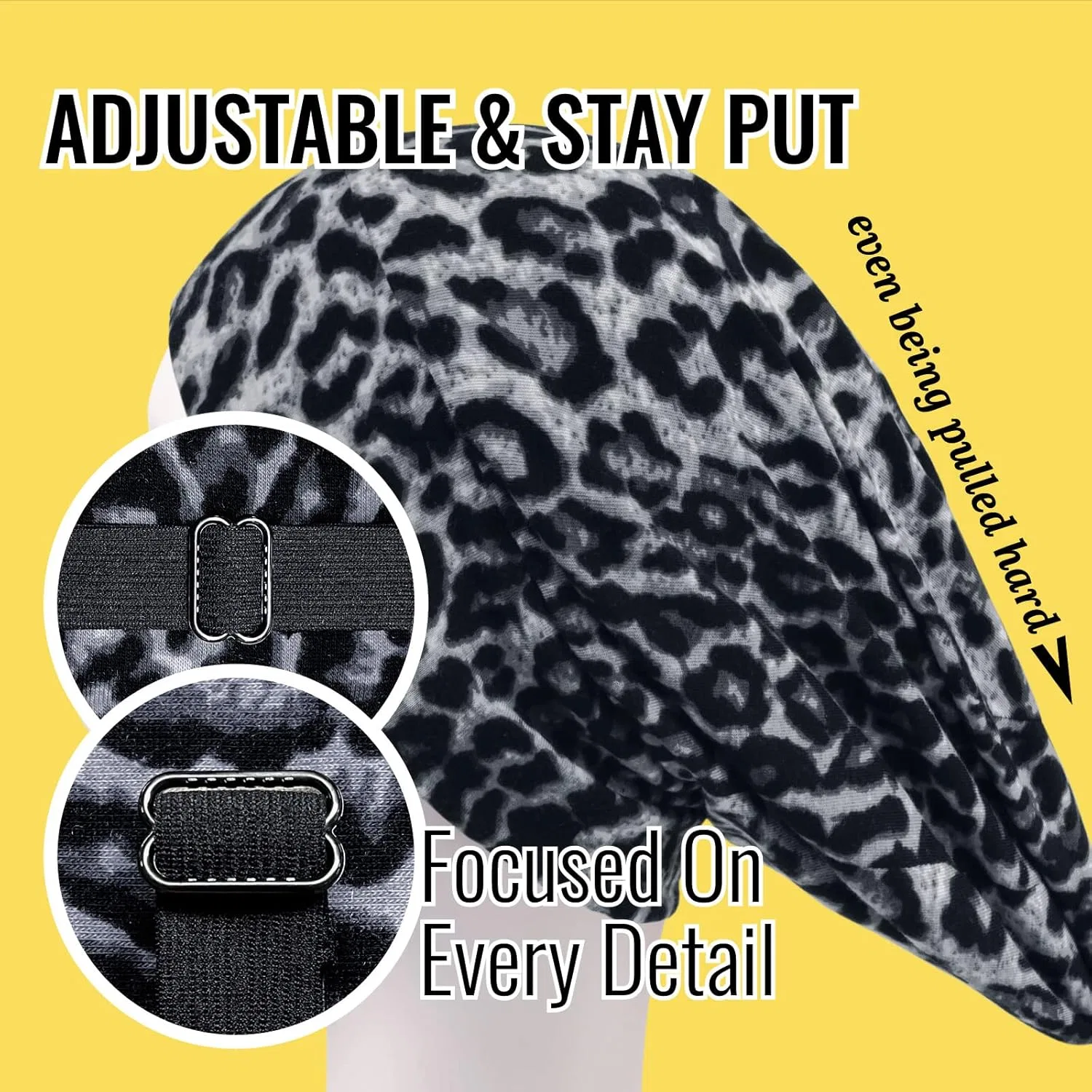 Шапочка для душа PARISBELLA, Leopard-black — фото 4